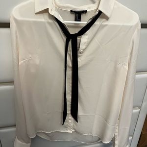 Blush Pink / Cream Blouse